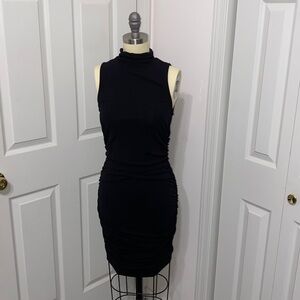 Michael Kors Black Midi Dress